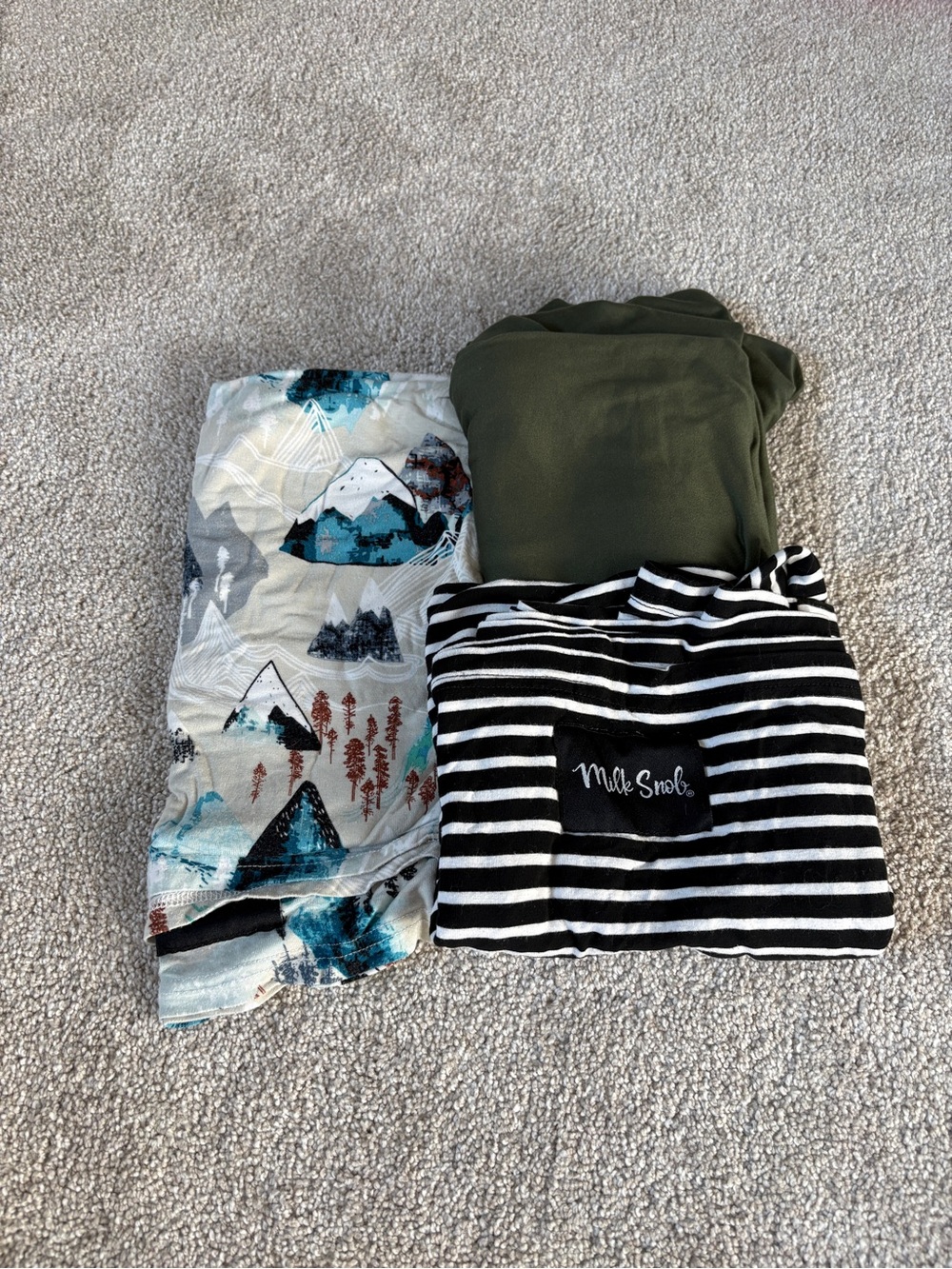 3 Milk Snob Car seat/Nursing Covers